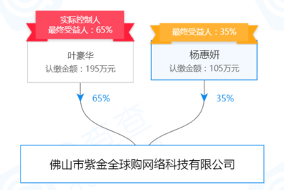 杨惠妍不再是紫金全球购实际控制人